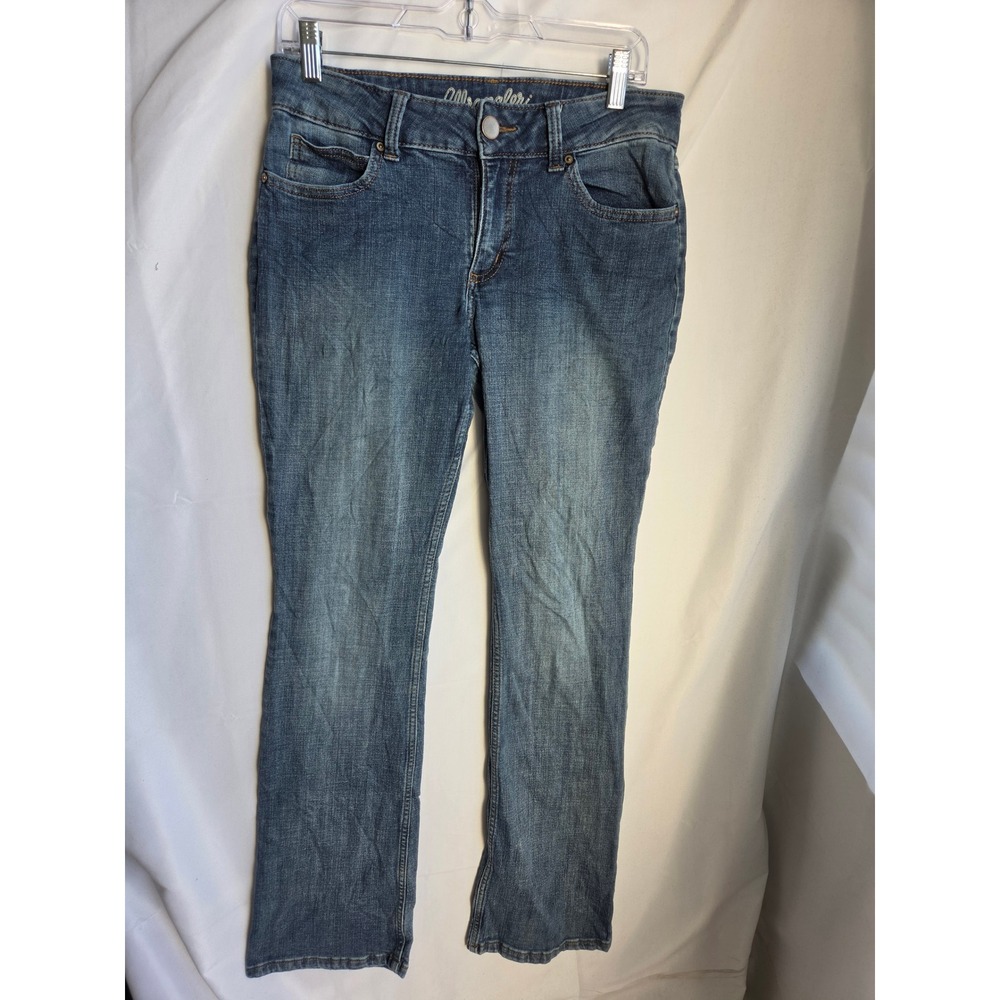 Wrangler Boot Cut Jeans Womens Blue Medium Wash Regular Mid Rise Bootcut